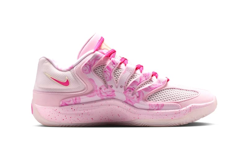 Nike KD 18 "Aunt Pearl" Pearl Pink/Tulip Pink/Playful Pink/Laser Fuchsia HV1997-600 October 2025 release date kevin durant houston rockets nba basketball player