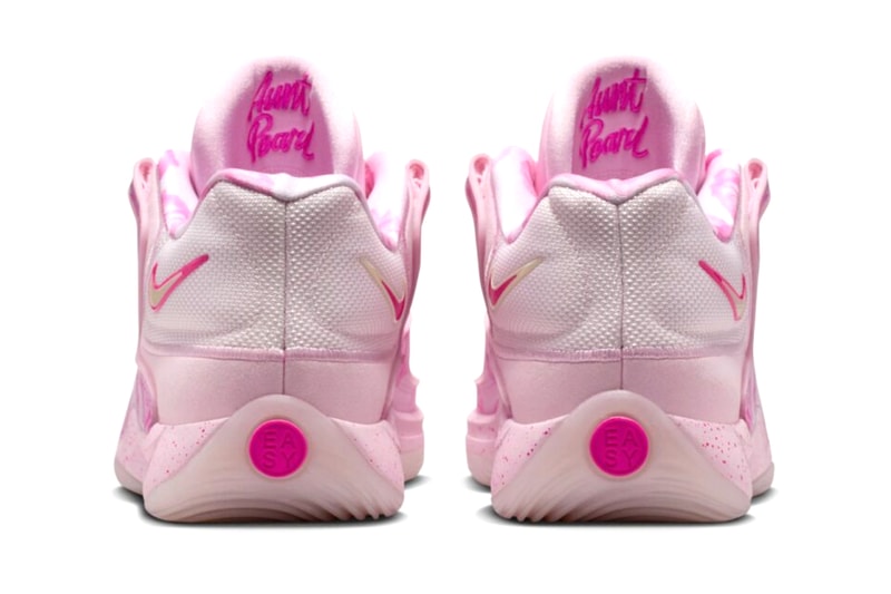 Nike KD 18 "Aunt Pearl" Pearl Pink/Tulip Pink/Playful Pink/Laser Fuchsia HV1997-600 October 2025 release date kevin durant houston rockets nba basketball player