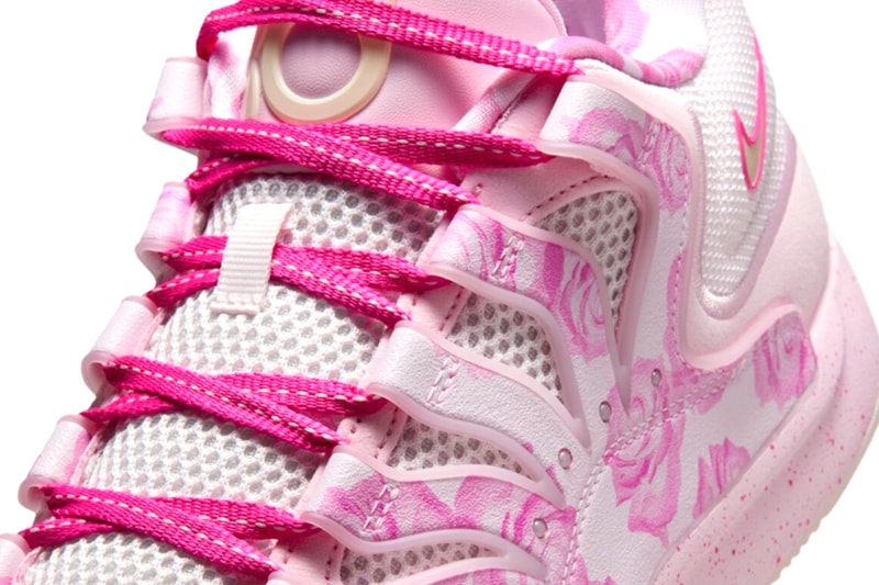 Nike KD 18 "Aunt Pearl" Pearl Pink/Tulip Pink/Playful Pink/Laser Fuchsia HV1997-600 October 2025 release date kevin durant houston rockets nba basketball player