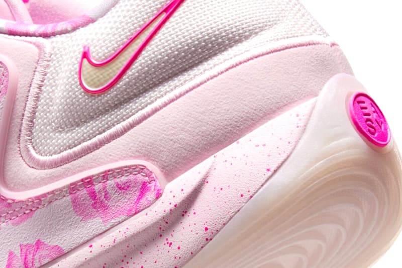 Nike KD 18 "Aunt Pearl" Pearl Pink/Tulip Pink/Playful Pink/Laser Fuchsia HV1997-600 October 2025 release date kevin durant houston rockets nba basketball player
