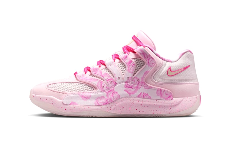 Nike KD 18 "Aunt Pearl" Pearl Pink/Tulip Pink/Playful Pink/Laser Fuchsia HV1997-600 October 2025 release date kevin durant houston rockets nba basketball player