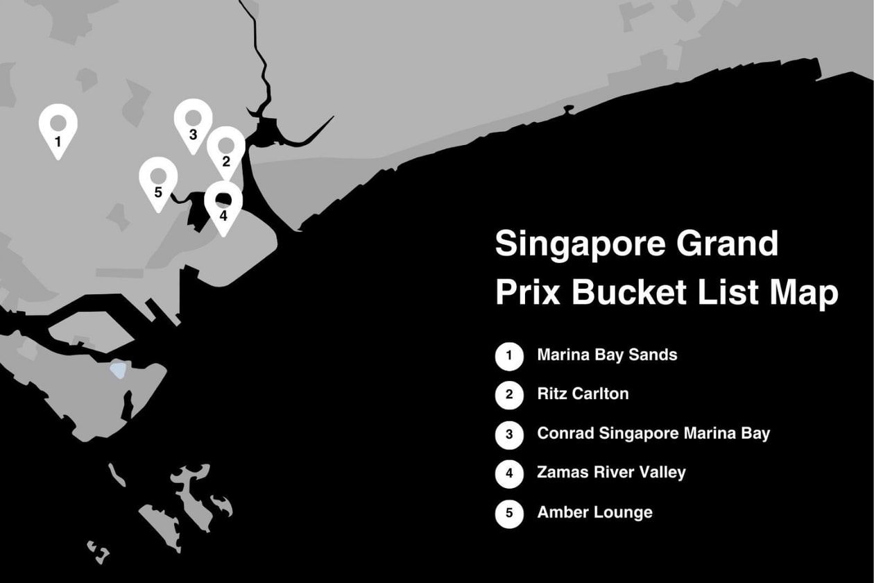 Where F1 Drivers Eat, Stay and Unwind in Singapore