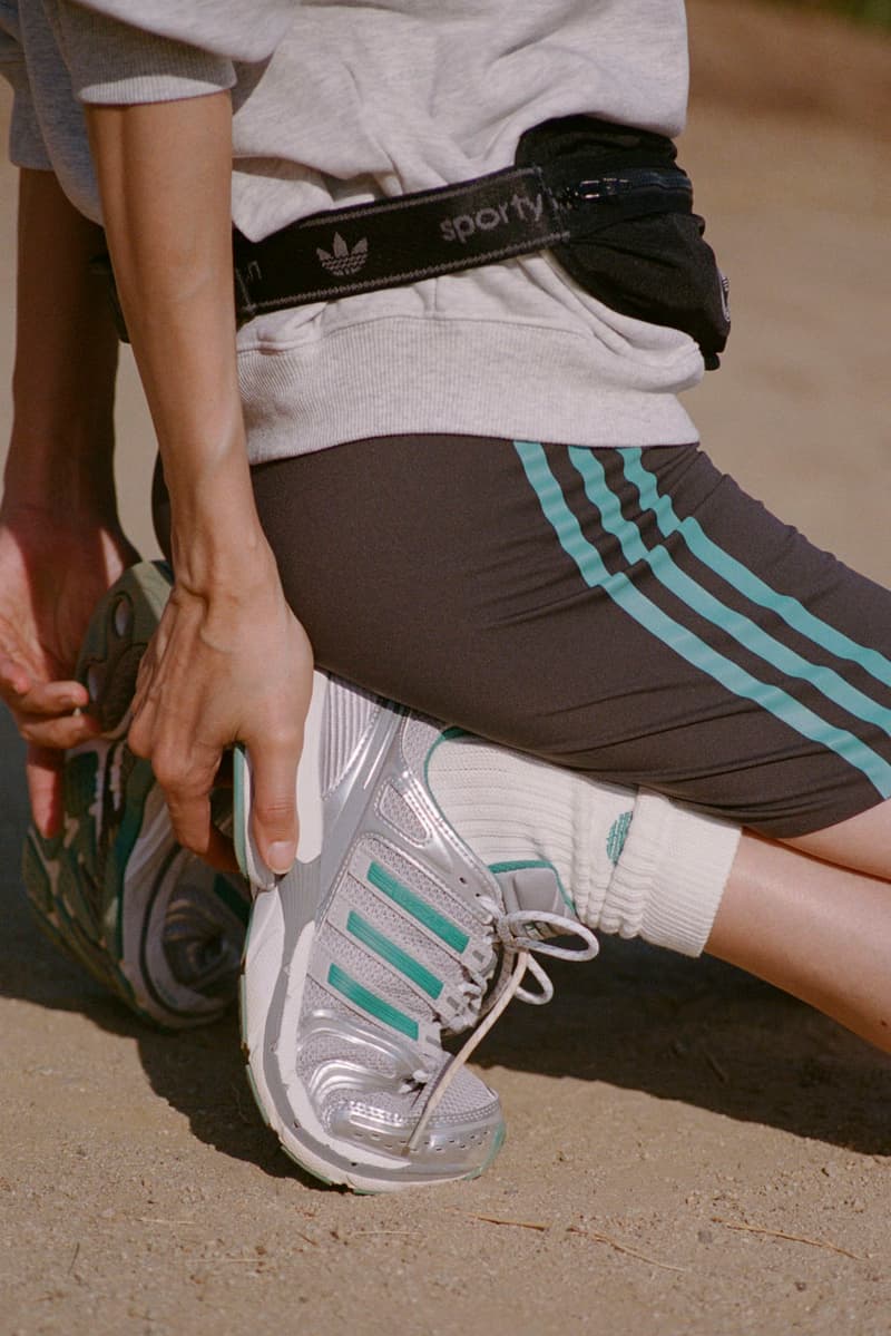 adidas Originals and Sporty & Rich Reconnect on Running-Inspired Range of Apparel and Footwear release info sneaker emily oberg
