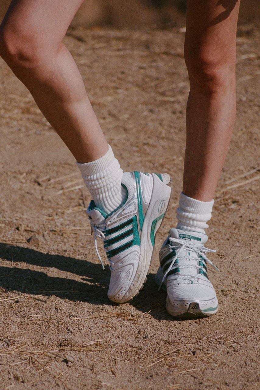 adidas Originals and Sporty & Rich Reconnect on Running-Inspired Range of Apparel and Footwear release info sneaker emily oberg