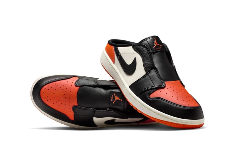 Air Jordan Mule Golf "Shattered Backboard" FJ1214-800 Release Info Starfish/Sail/Black fall