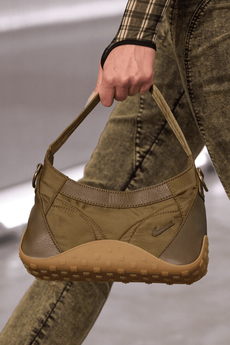 KNWLS' Milan Debut Unveils a Synergistic Collaboration with Nike, Milan Fashion Week, Spring/Summer 2026, Nike Air Max Muse, TENCEL™.