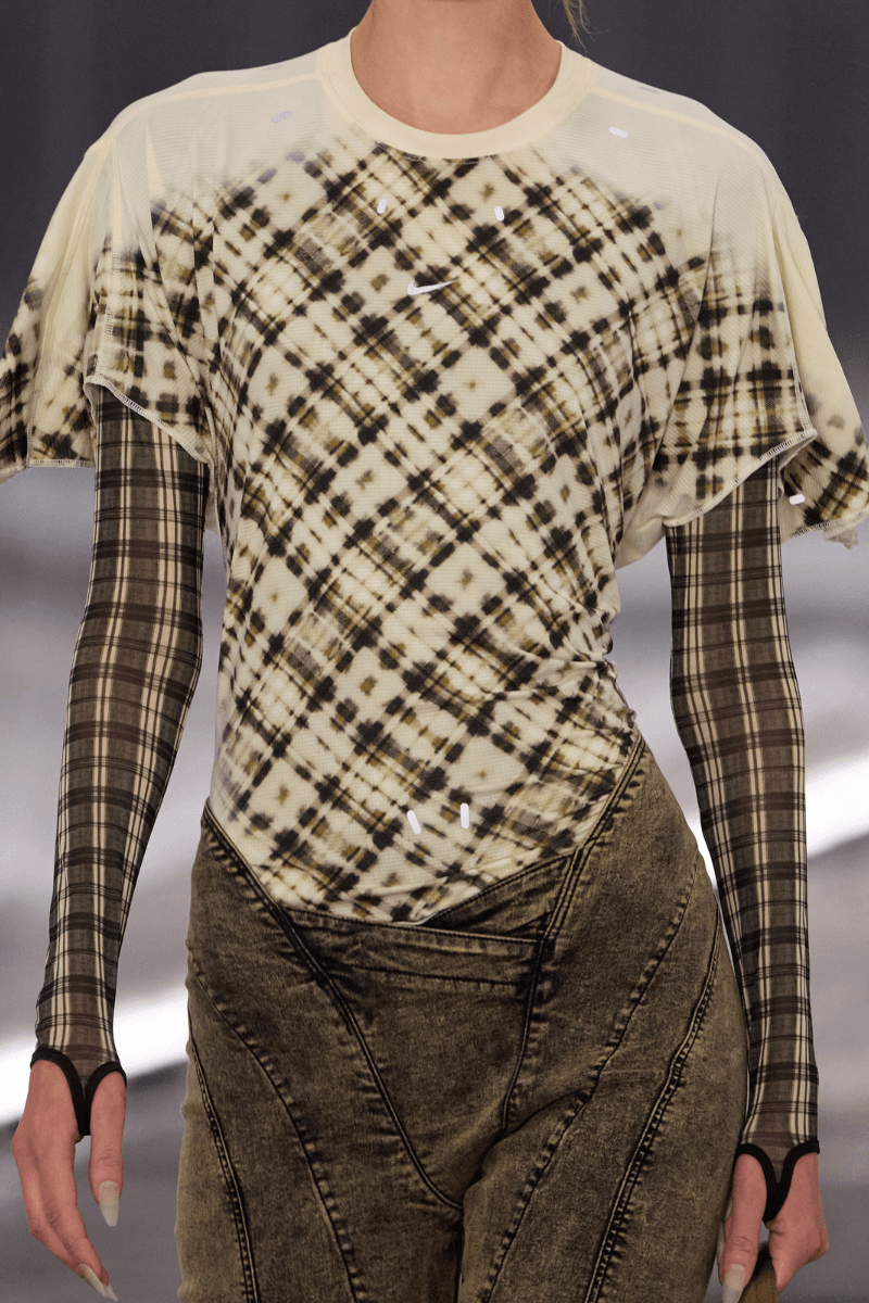 KNWLS' Milan Debut Unveils a Synergistic Collaboration with Nike, Milan Fashion Week, Spring/Summer 2026, Nike Air Max Muse, TENCEL™.