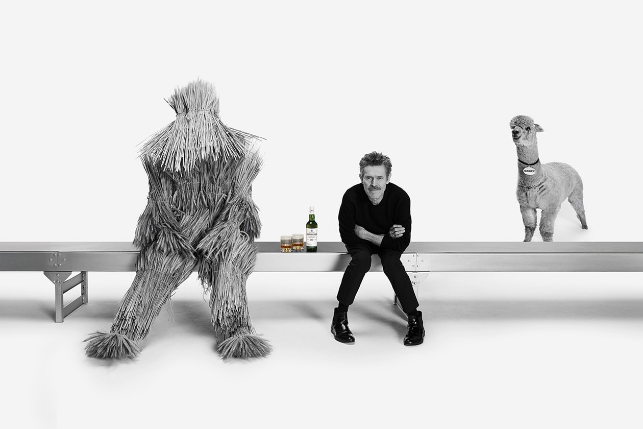 Willem Dafoe Interview Laphroaig Short Film ‘The Taste’ london pub whisky single malt scotland island islay tim pope hollywood blockbuster video feature 