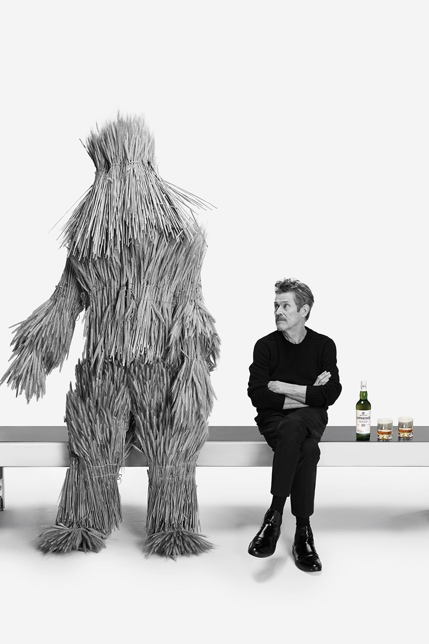 Willem Dafoe Interview Laphroaig Short Film ‘The Taste’ london pub whisky single malt scotland island islay tim pope hollywood blockbuster video feature 