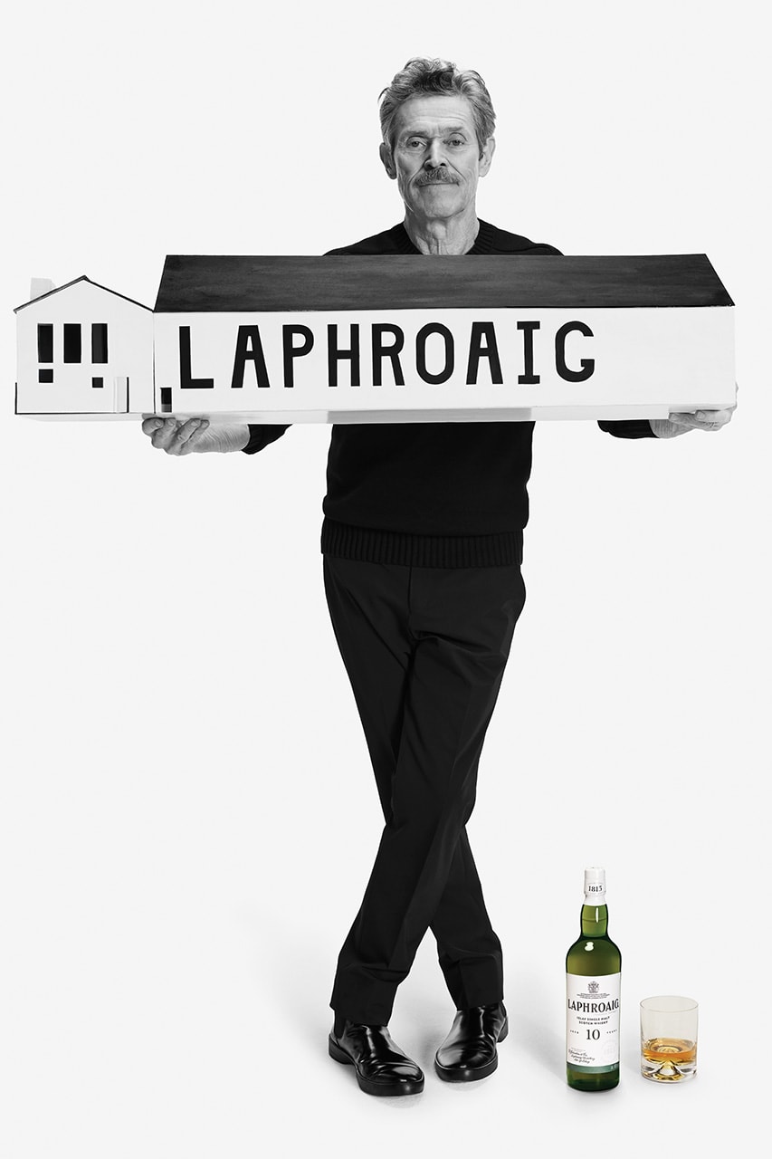 Willem Dafoe Interview Laphroaig Short Film ‘The Taste’ london pub whisky single malt scotland island islay tim pope hollywood blockbuster video feature 