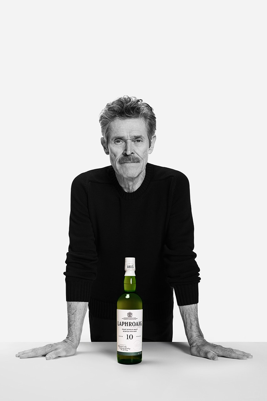 Willem Dafoe Interview Laphroaig Short Film ‘The Taste’ london pub whisky single malt scotland island islay tim pope hollywood blockbuster video feature 