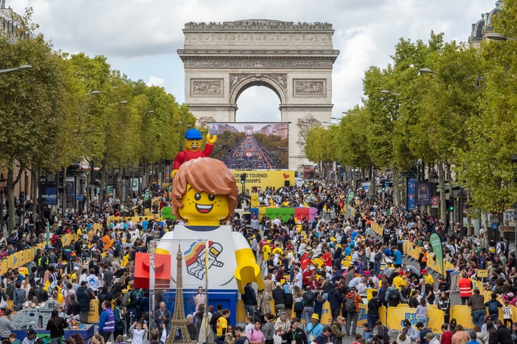 LEGO® Transforms the Champs-Élysées for a Day of Play