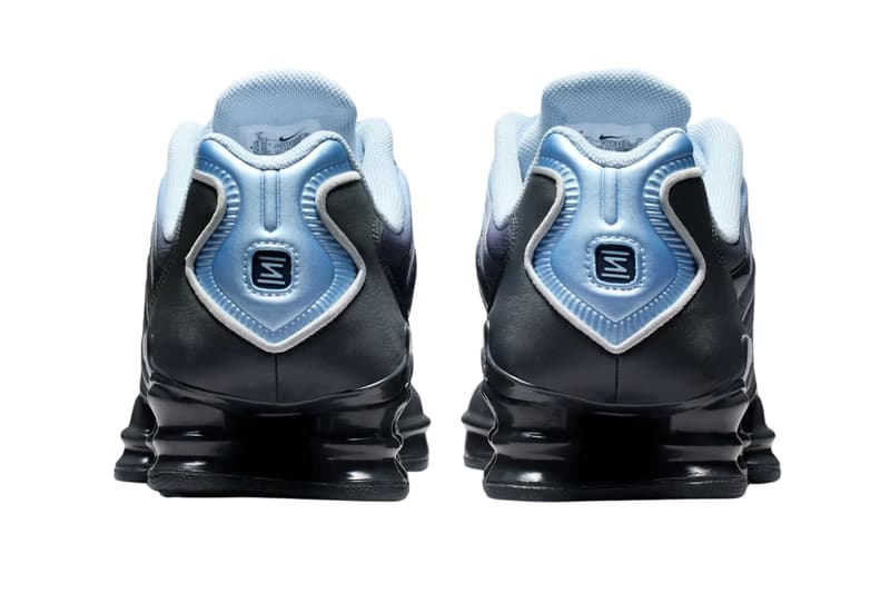 Nike Shox TL “Light Armory Blue” Anthracite/Light Armory Blue/Metallic Silver  Swoosh Shox Columns IO1912-060 Release Info