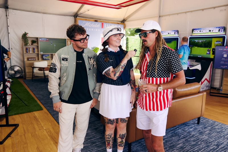 Michelob ULTRA Club Ryder Cup Tournament Golf  Opti-Shot Golden Tee Arcade Liz Breed