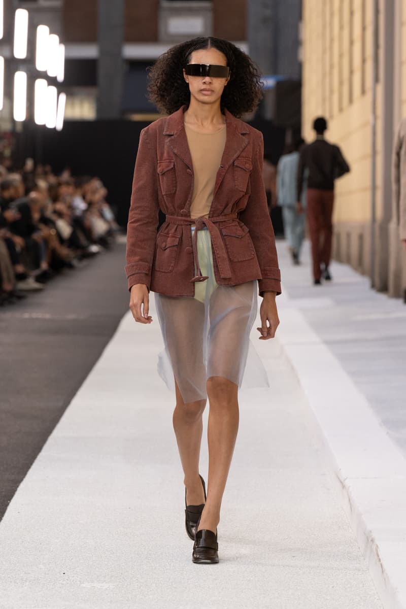 MM6 Maison Margiela Spring/Summer 2026 Is All About "Heightened Normality" collection milan fashion week runway 