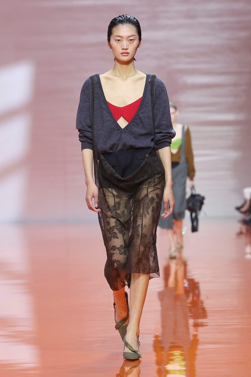 Prada Spring Summer 2026 Milan Fashion Week womenswear Miuccia Prada runway show Raf Simons