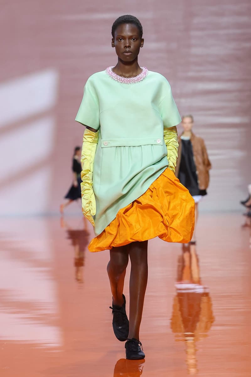 Prada Spring Summer 2026 Milan Fashion Week womenswear Miuccia Prada runway show Raf Simons
