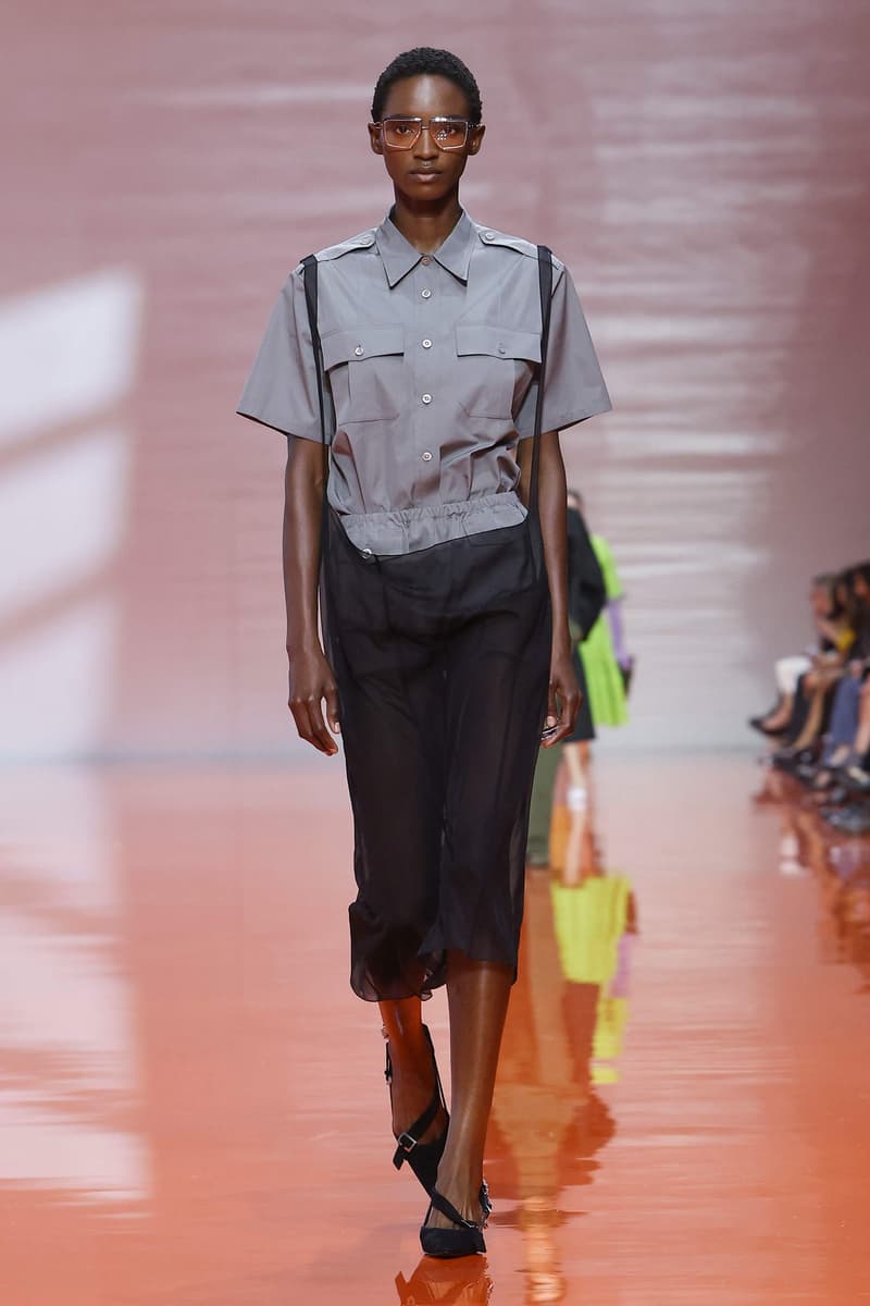 Prada Spring Summer 2026 Milan Fashion Week womenswear Miuccia Prada runway show Raf Simons