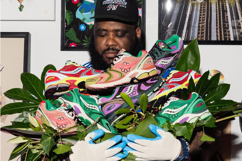 Jae Tips Saucony ProGrid Triumph 4 Flowers Grow Uptown release date info store list buying guide photos price collection paris fashion week