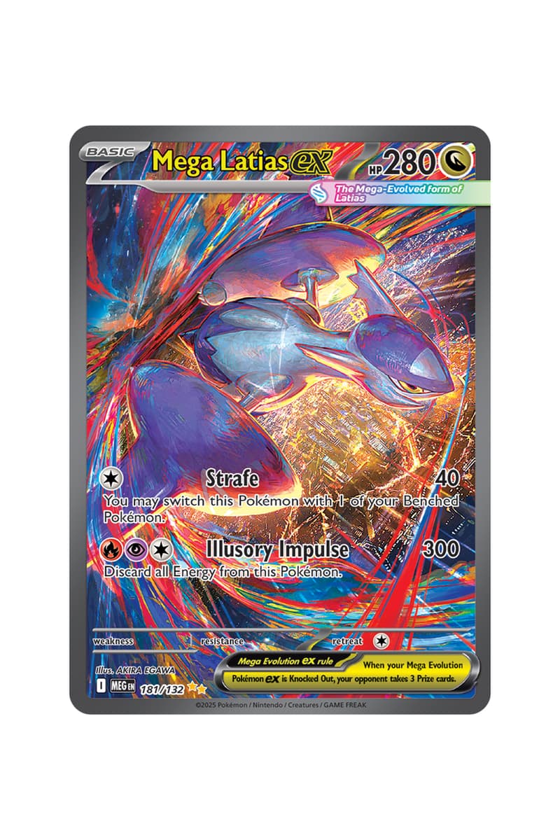 Pokémon TCG: Mega Evolution Illustration Card List release date store info rare lucario gardevoir venusaur