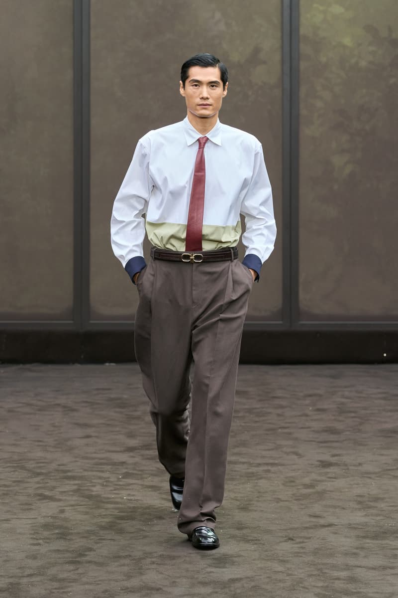 Ferragamo Spring Summer 2026 Milan Fashion Week menswear womenswear runway show Maximilian Davis