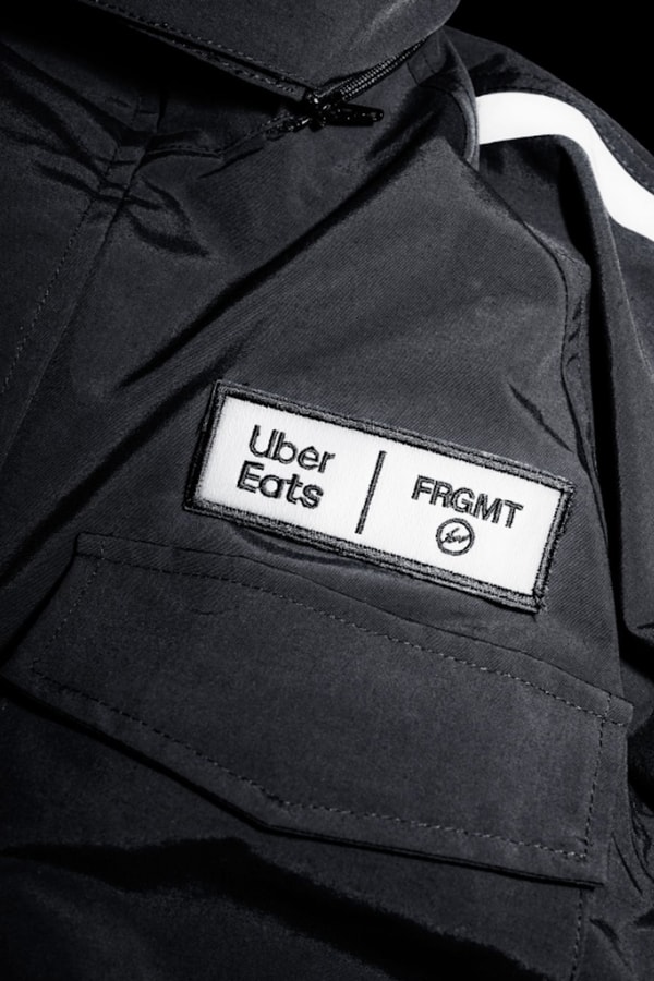 Fragment Teams up With Uber Eats Japan for Exclusive Rider Jacket delivery driver top 300 enticed performance hiroshi fujiwara komine