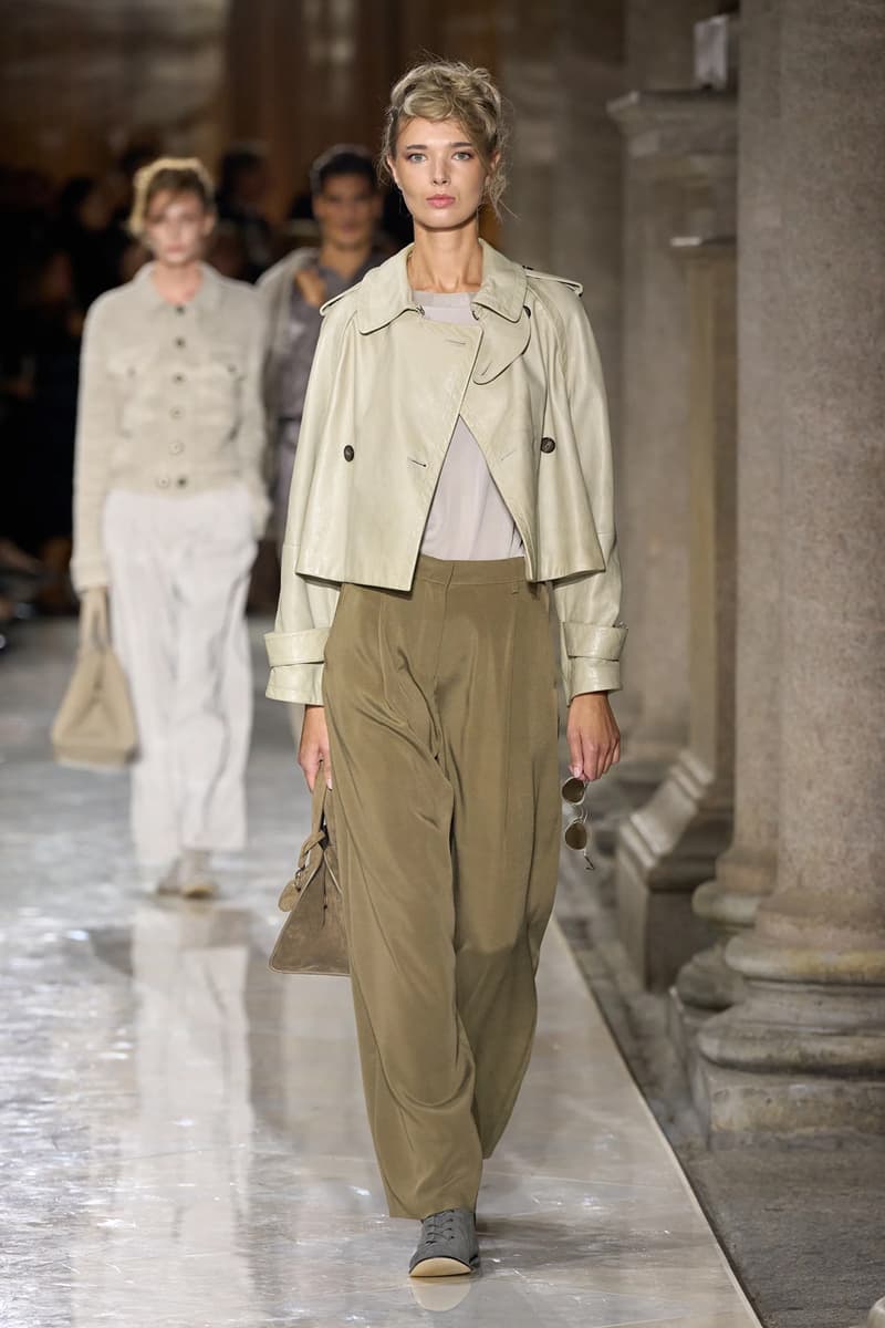 Giorgio Armani Spring/Summer 2026 Milan Fashion Week Final Collection last show final collection italian designer fluidity menswear suiting