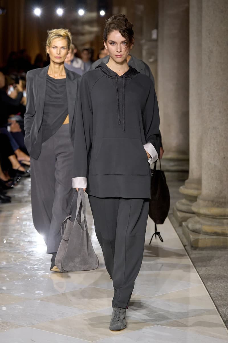 Giorgio Armani Spring/Summer 2026 Milan Fashion Week Final Collection last show final collection italian designer fluidity menswear suiting