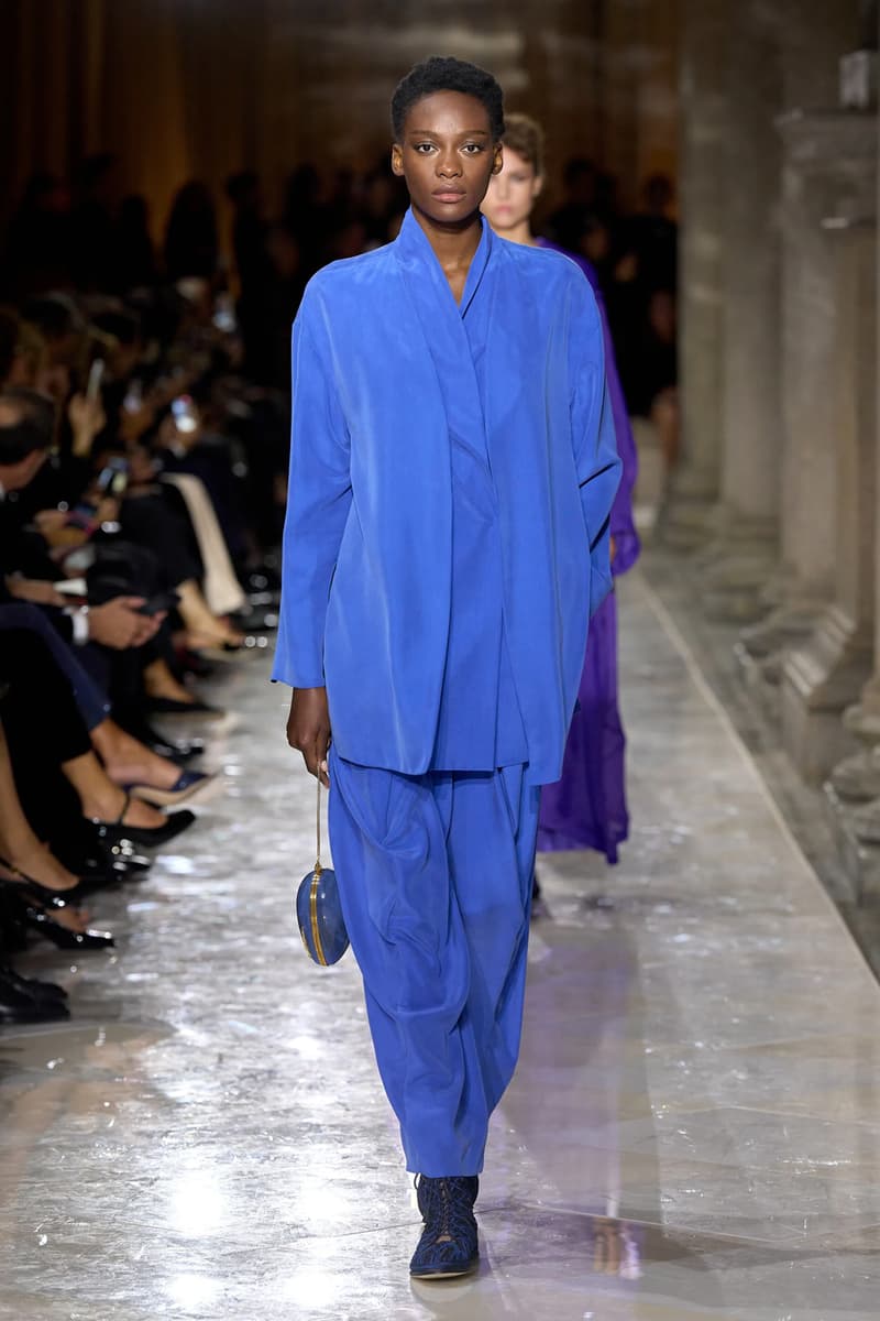 Giorgio Armani Spring/Summer 2026 Milan Fashion Week Final Collection last show final collection italian designer fluidity menswear suiting