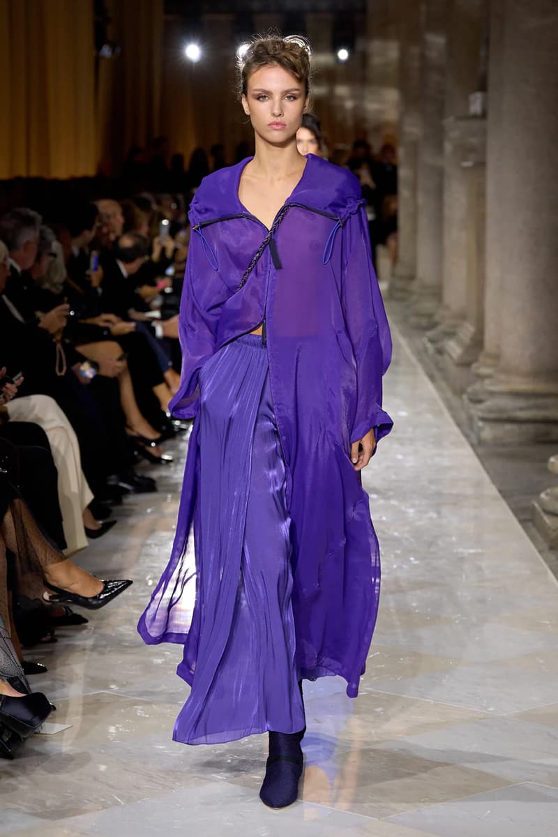 Giorgio Armani Spring/Summer 2026 Milan Fashion Week Final Collection last show final collection italian designer fluidity menswear suiting