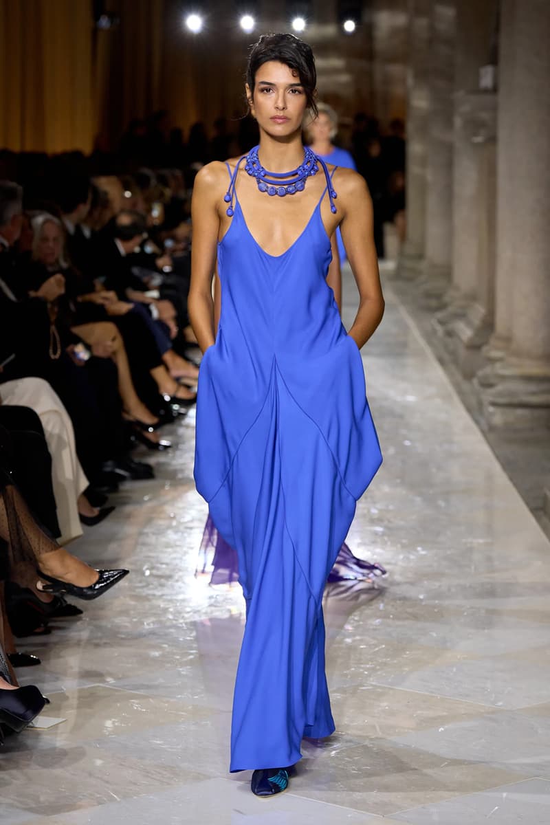 Giorgio Armani Spring/Summer 2026 Milan Fashion Week Final Collection last show final collection italian designer fluidity menswear suiting