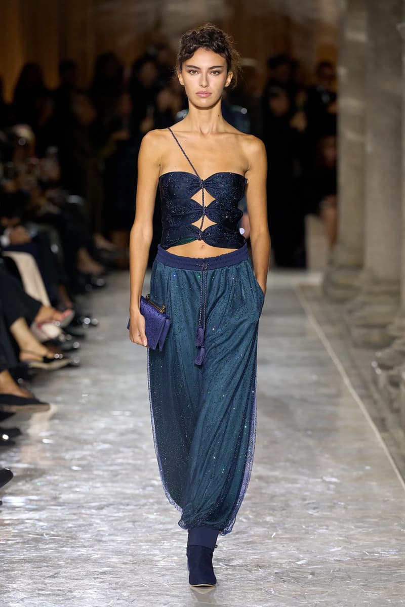 Giorgio Armani Spring/Summer 2026 Milan Fashion Week Final Collection last show final collection italian designer fluidity menswear suiting