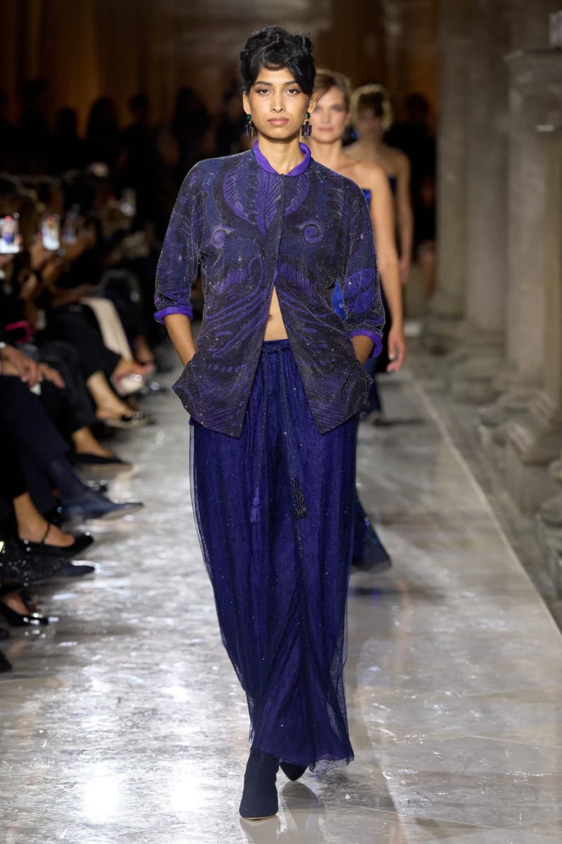 Giorgio Armani Spring/Summer 2026 Milan Fashion Week Final Collection last show final collection italian designer fluidity menswear suiting