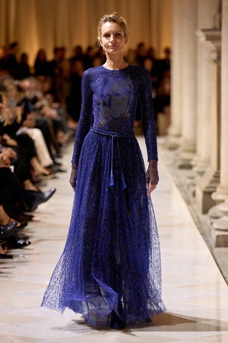 Giorgio Armani Spring/Summer 2026 Milan Fashion Week Final Collection last show final collection italian designer fluidity menswear suiting