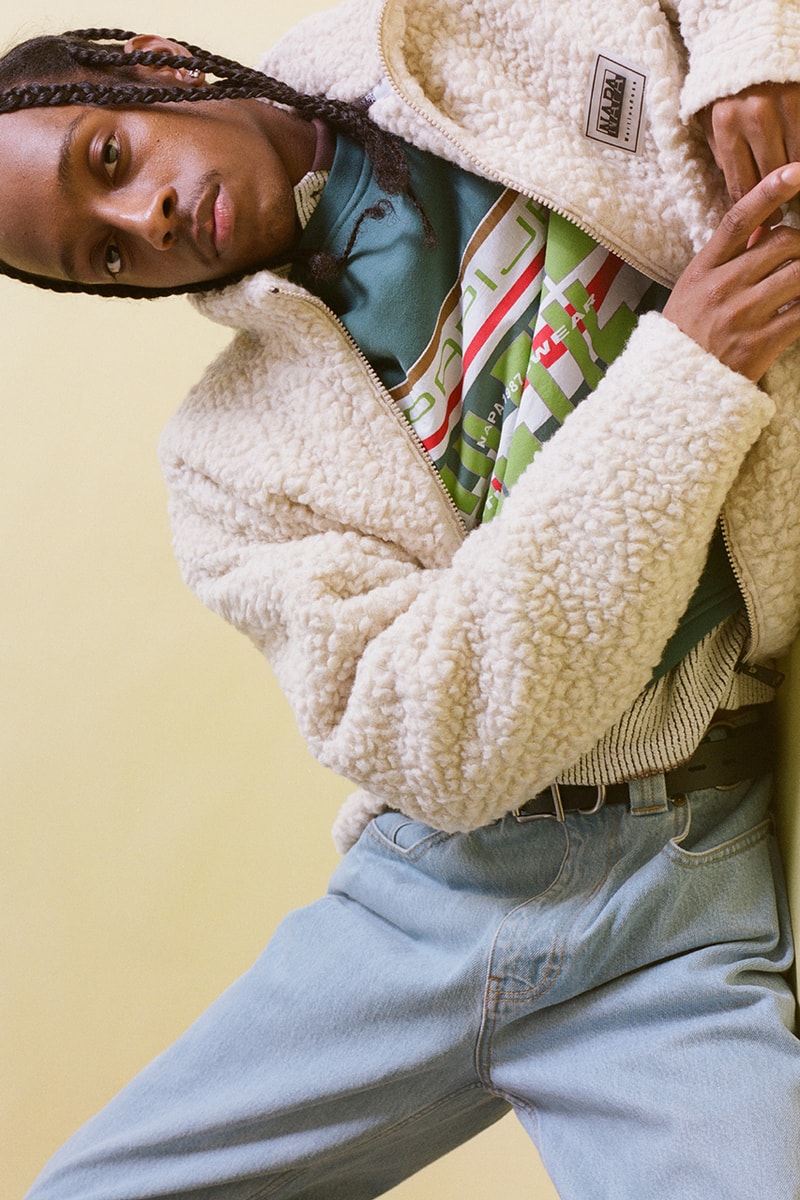 Martine Rose x Napapijri Reconnect on Cozy New Capsule release info collection lookbook collab 