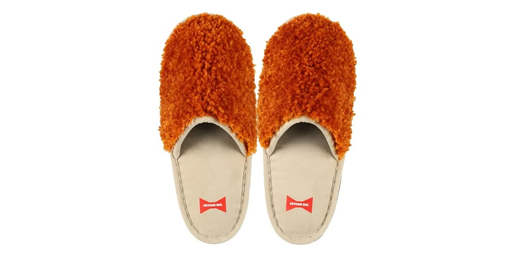 MIYOSHI RUG and Family Mart Reimagine the Famichiki as House Slippers
