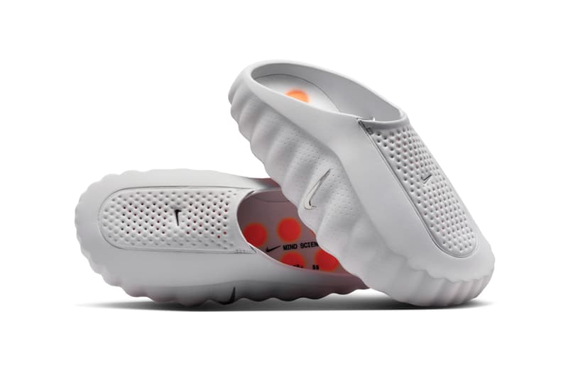 Nike Mind 001 “Light Smoke Grey” HQ4307-003 Light Smoke Grey/Photon Dust-Hyper Crimson-Chrome october release info