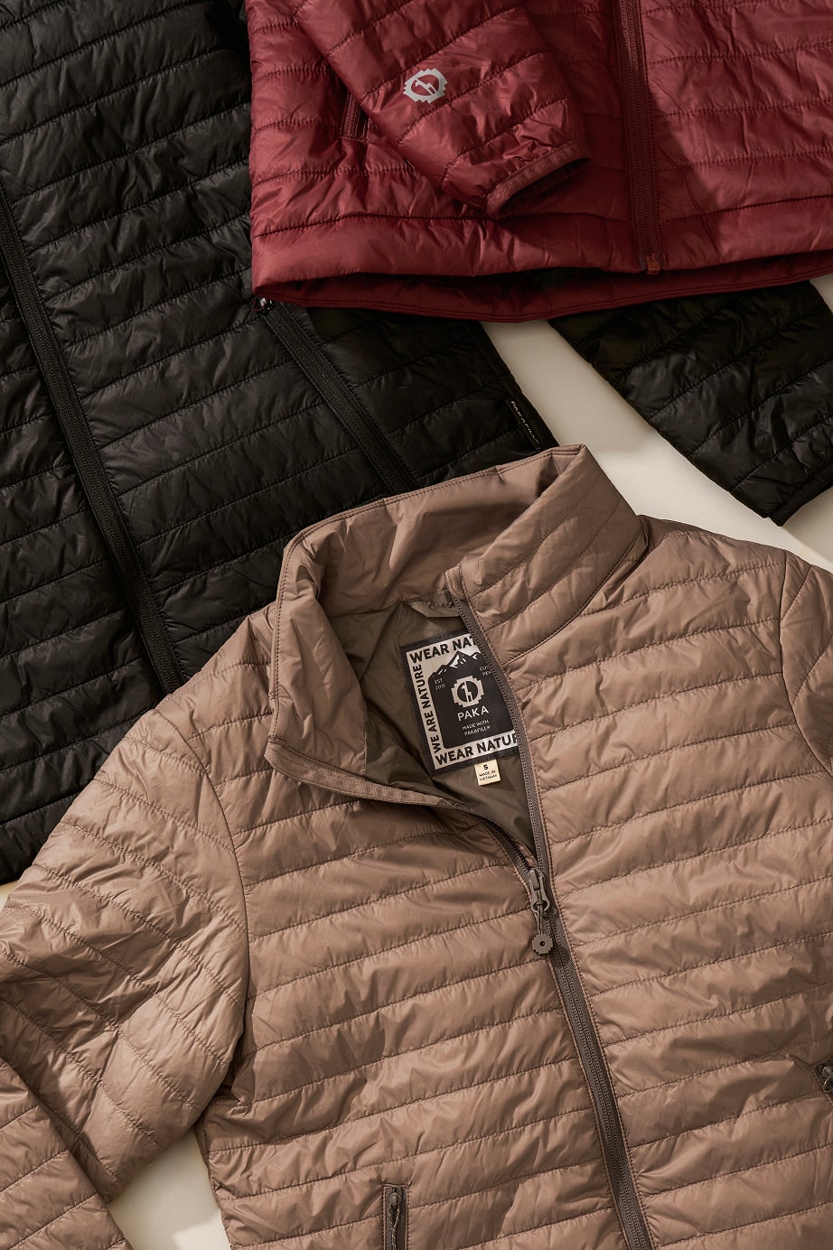 Paka Mayu Ultralight Outerwear Jackets and Vests with PAKAFILL® Technology