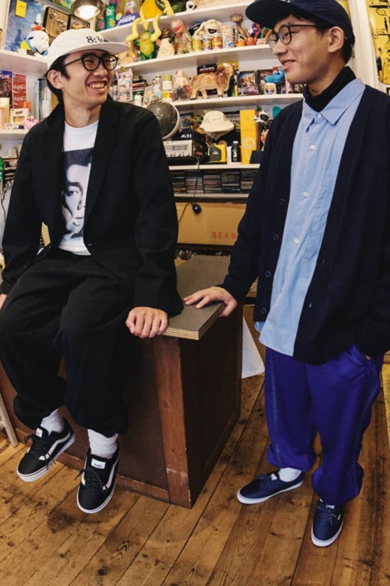 beams vans old skool authentic collaboration collection VN000E9TBPB VN000EGANWD release info