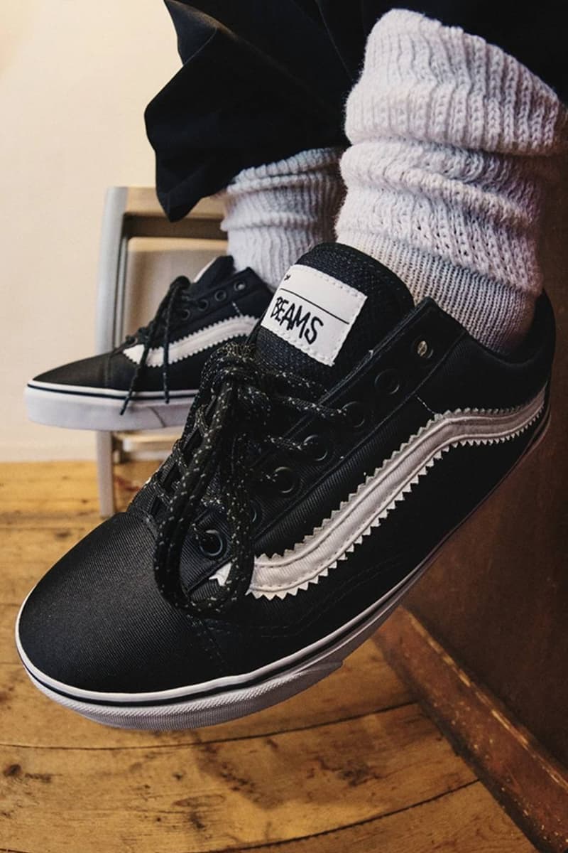 beams vans old skool authentic collaboration collection VN000E9TBPB VN000EGANWD release info