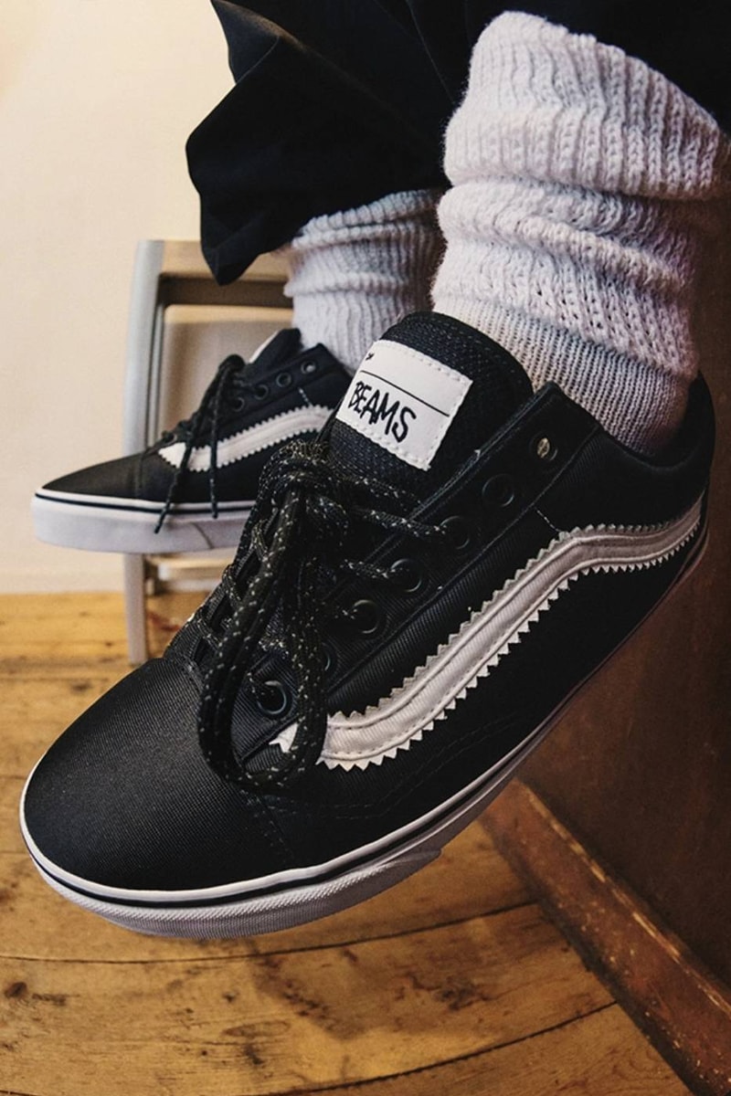 beams vans old skool authentic collaboration collection VN000E9TBPB VN000EGANWD release info