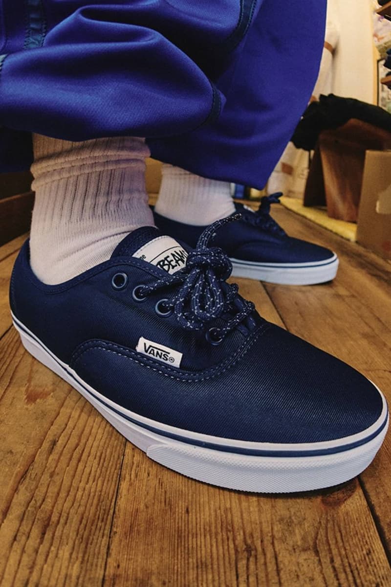 beams vans old skool authentic collaboration collection VN000E9TBPB VN000EGANWD release info