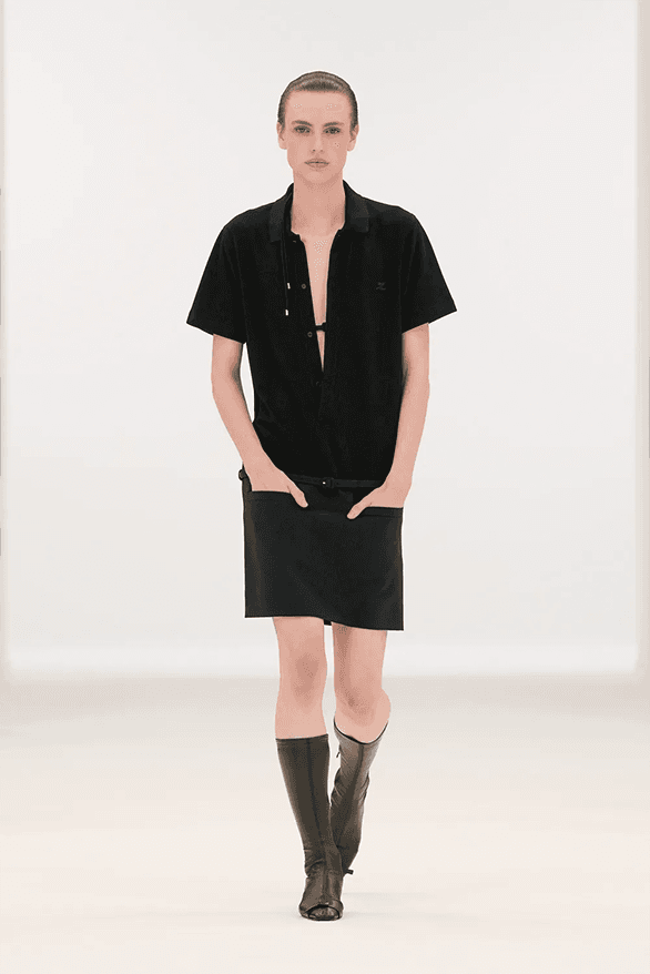 Courrèges Spring Summer 2026 Paris Fashion Week Nicolas Di Felice womenswear menswear runway show