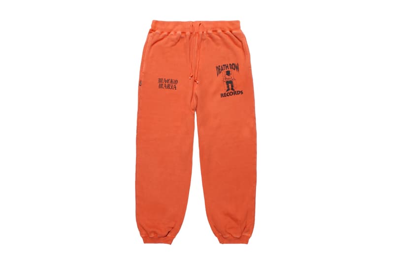 Death Row Records WACKO MARIA fall winter fw 25 collaboration Collection Release Info