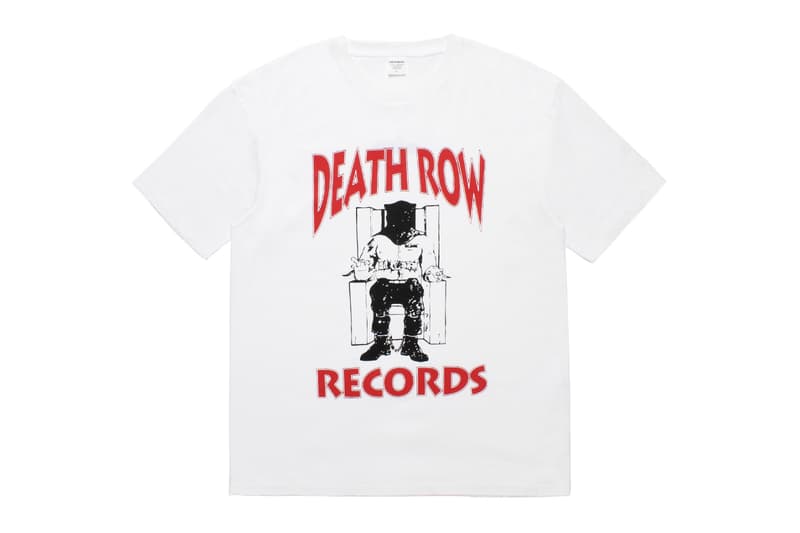 Death Row Records WACKO MARIA fall winter fw 25 collaboration Collection Release Info