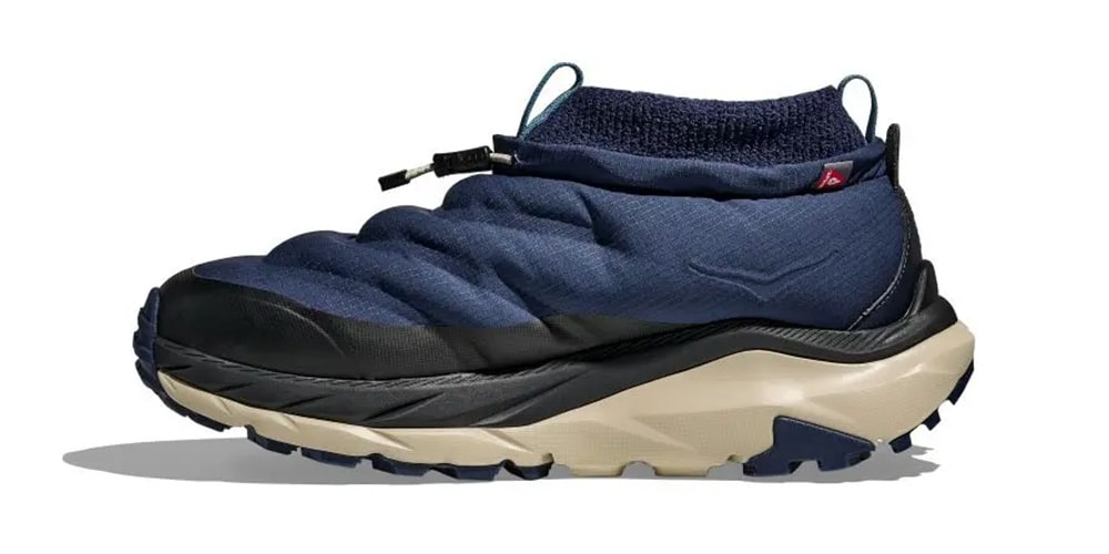 HOKA’s Kaha 2 Frost Moc GTX Sneaker Boot Arrives in “Midnight Blue”
