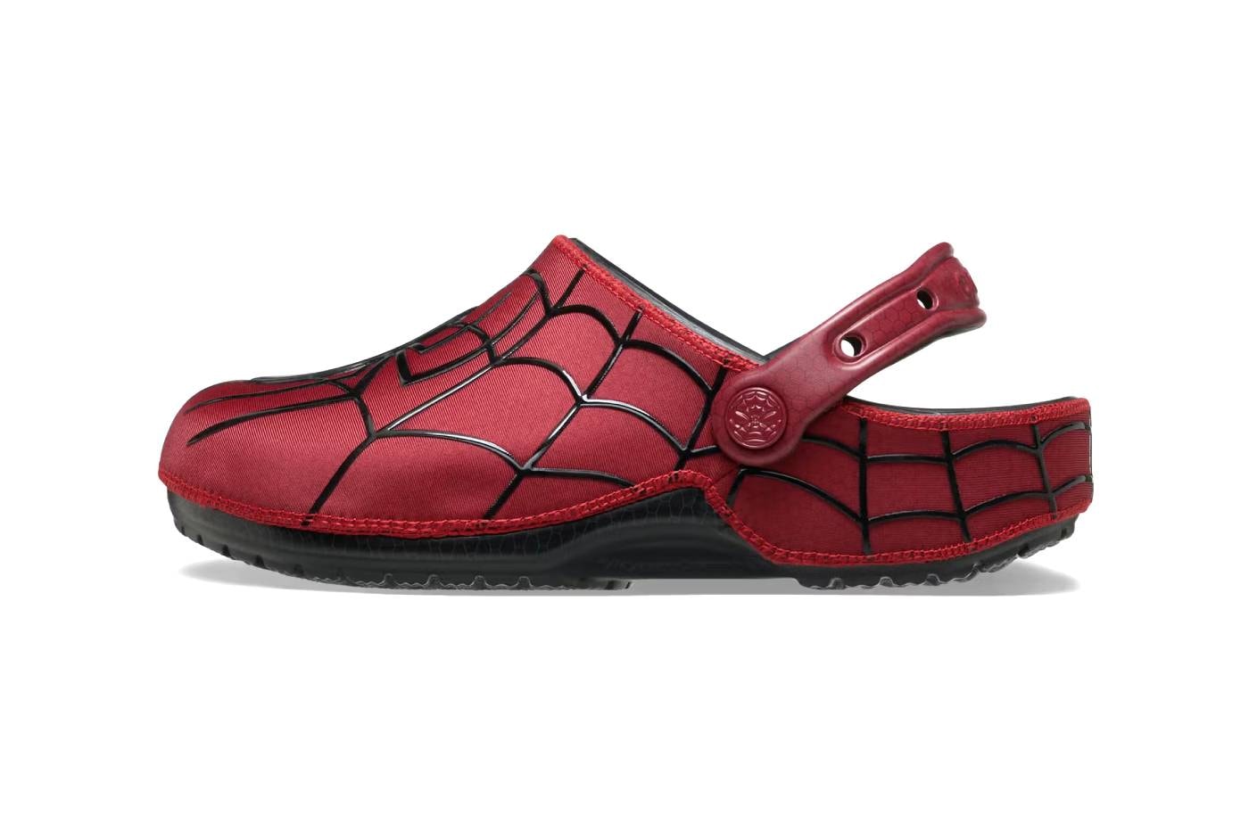 marvels spider man crocs classic clog 211489-90H 211408-90H release info