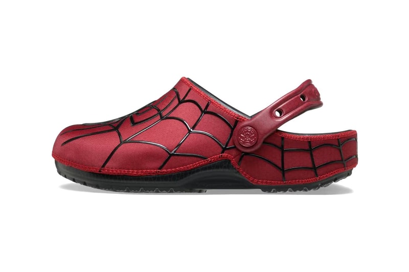 marvels spider man crocs classic clog 211489-90H 211408-90H release info