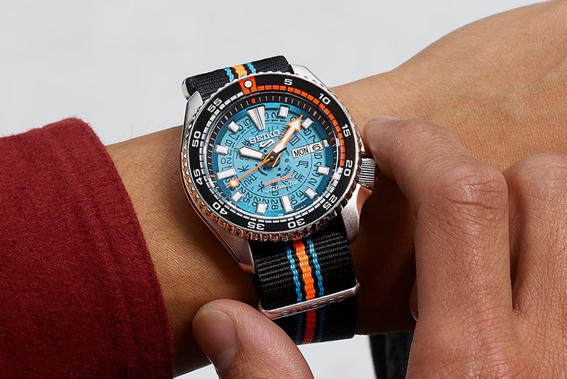 Seiko and Bamford Debut Retro-Future Limited-Edition Seiko 5 Sports Watch
