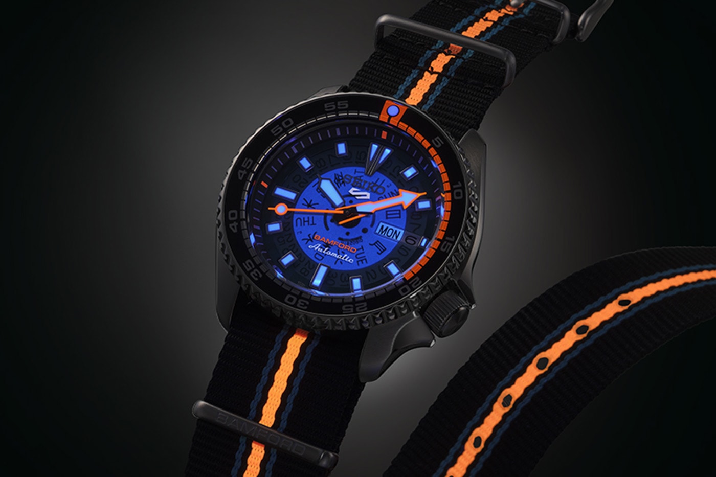Bamford x Seiko 5 Sports Limited Edition Watch Info Release